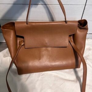 Celine small belt bag tan